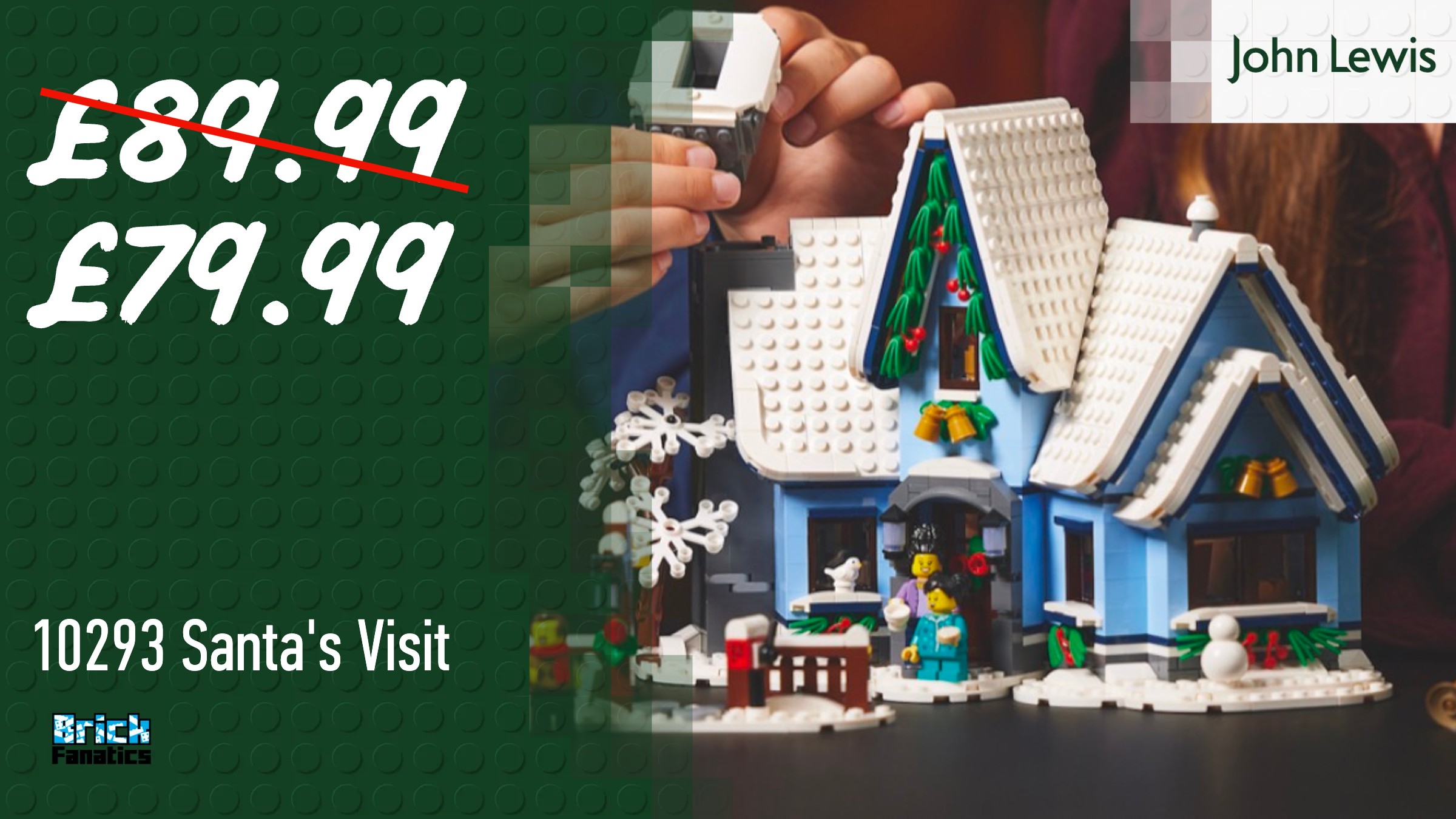 Retiring soon: Grab a discount on LEGO Christmas Santa's Visit set while you can