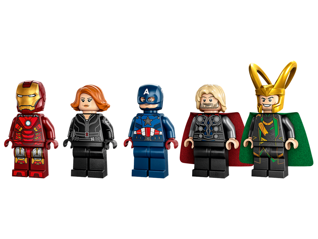 LEGO Marvel 76248 The Avengers Quinjet minifigures 1024x768