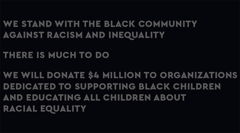 The LEGO Group announces recipients of racial equality funds