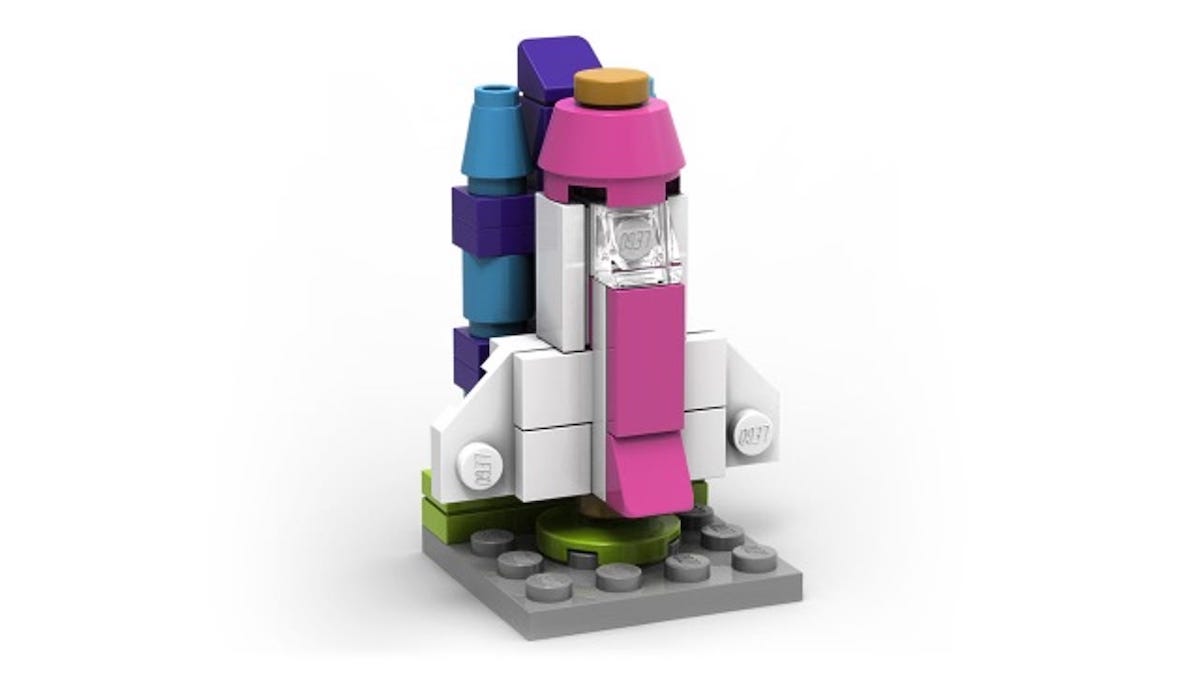 Pick up a free mini Space Shuttle model at LEGO Stores in September