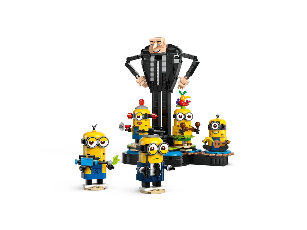 LEGO Despicable Me 4 75582 Brick Built Gru and Minions 4 1024x768