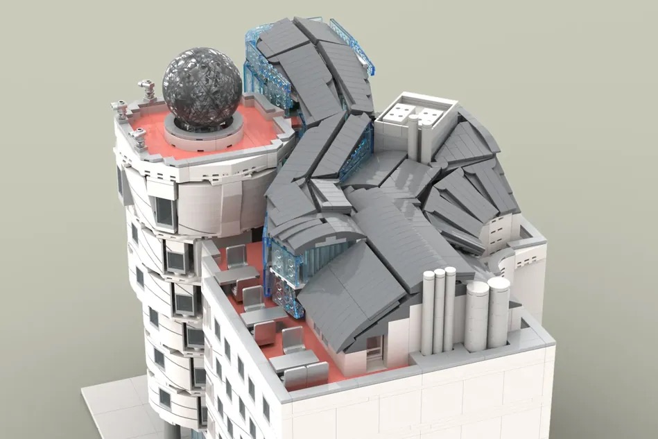 LEGO Ideas Dancing House Prague 10