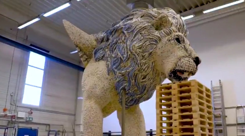 LEGOLAND Windsor unveils 600,000-piece MYTHICA Sky Lion