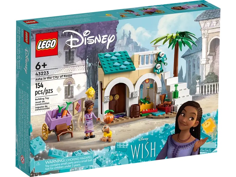 LEGO Disney 43223 Asha in the City of Rosas Box
