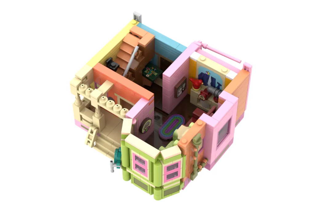 LEGO Ideas Pixars Up House with Balloons 3 1024x682