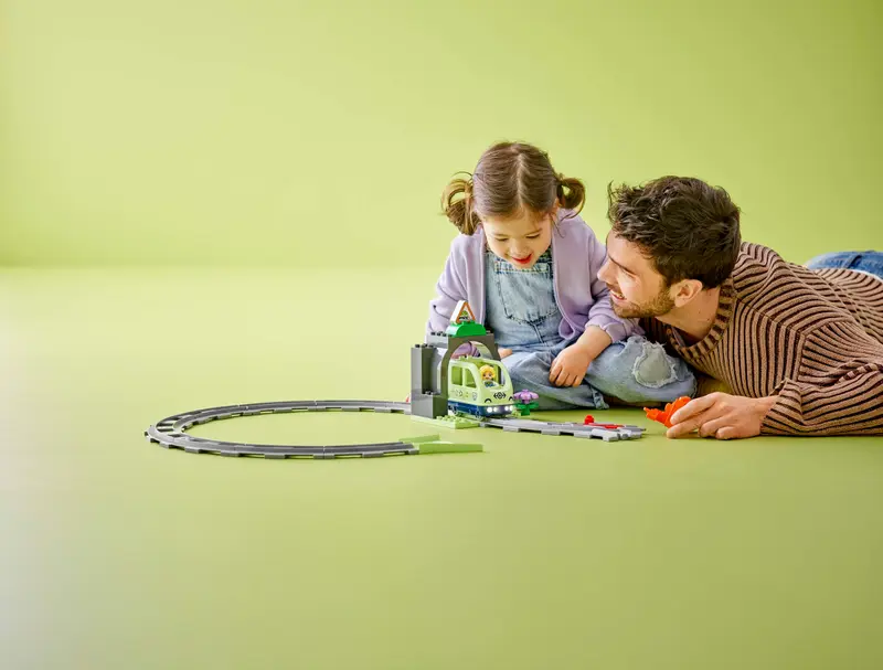 LEGO DUPLO 10425 Train Tunnel and Tracks Expansion Set Lifestyle