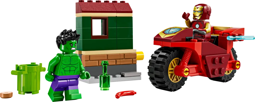 LEGO Marvel 76287 Iron Man with Bike and The Hulk 2 1024x411
