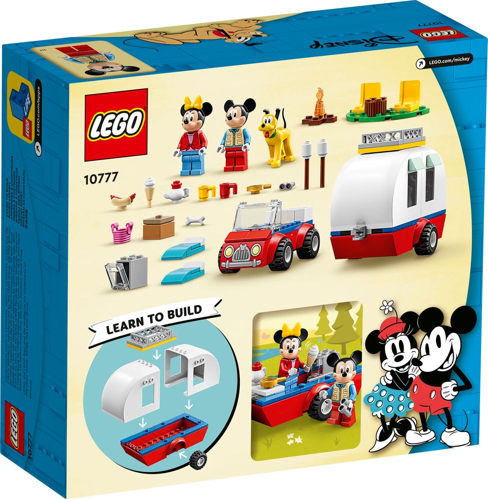 10777 MICKEY AND MINNIES CAMPING TRIP box back