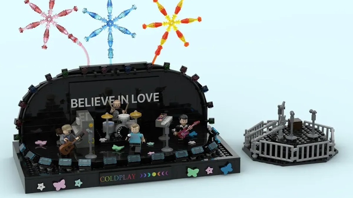 Coldplay fan support brings another band-inspired build to LEGO Ideas