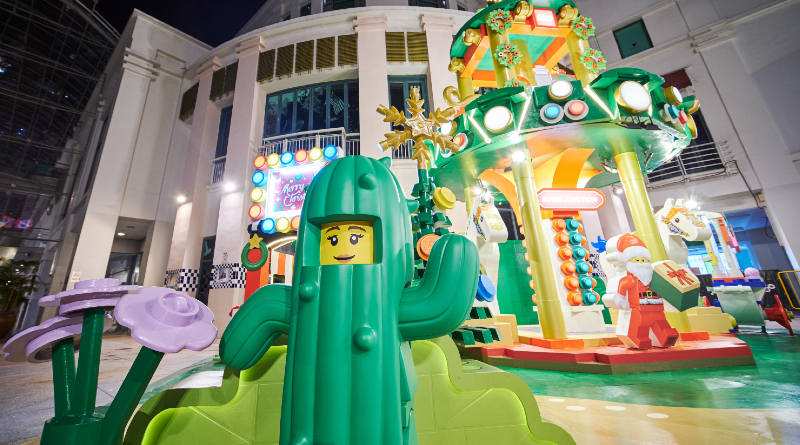 Singapore malls are hosting the largest LEGO festive carnival in Southeast Asia