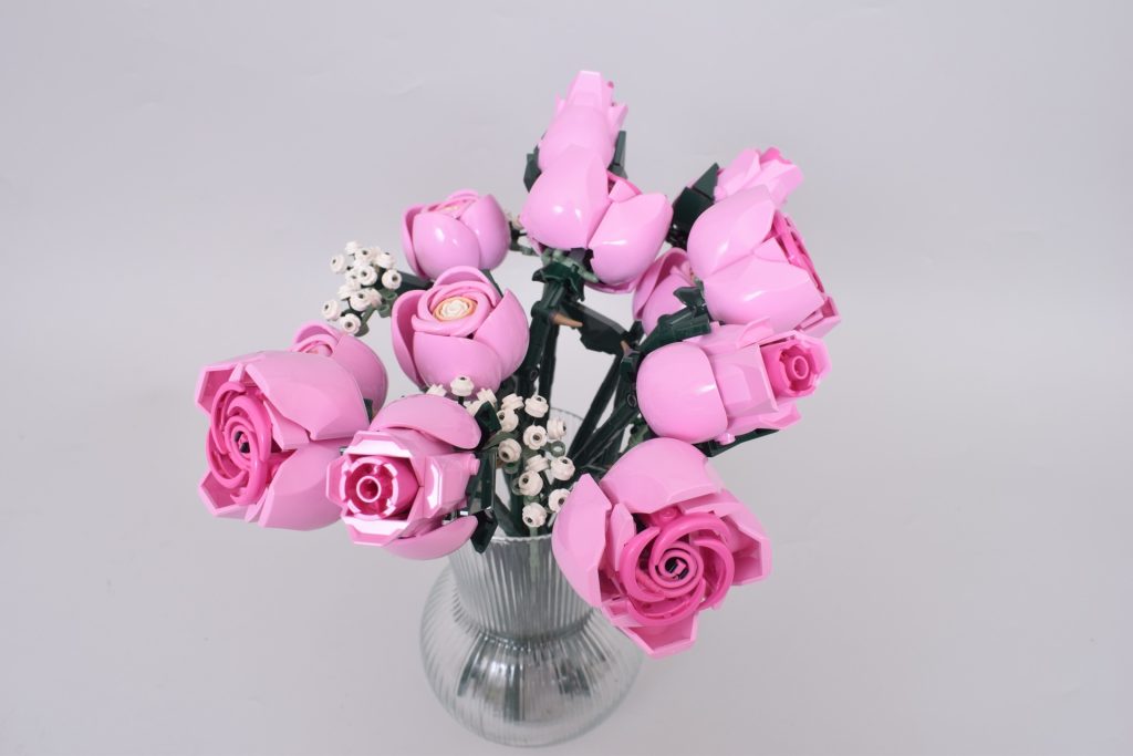 LEGO Icons 10374 Bouquet of Pink Roses review 9 1024x683