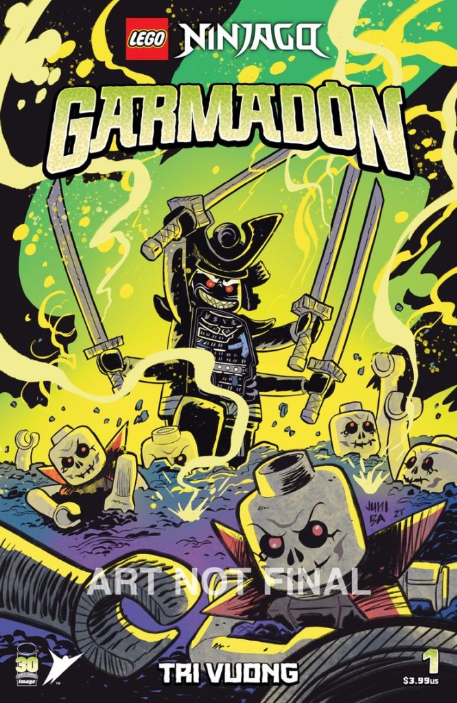 LEGO NINJAGO Garmadon comic alternate cover 2