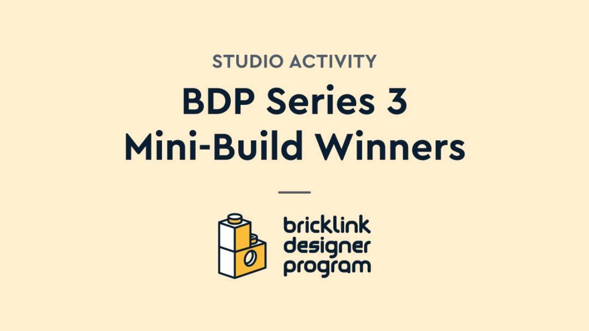 LEGO BrickLink Designer Program Series 3 mini-build contest mired in controversy