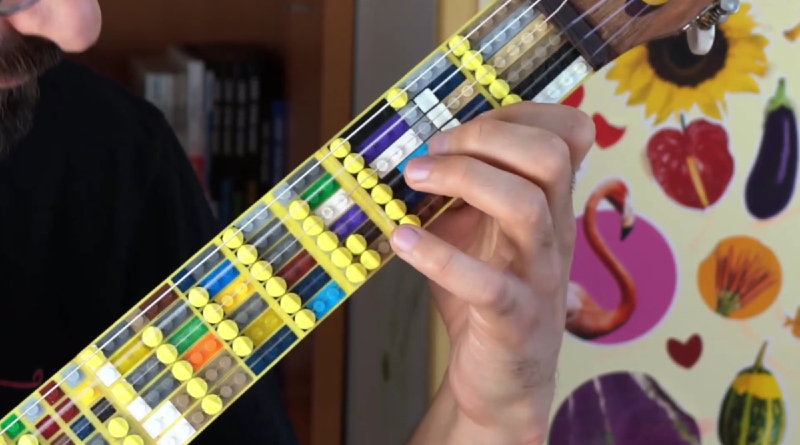 LEGO microtonal guitar wins musical award