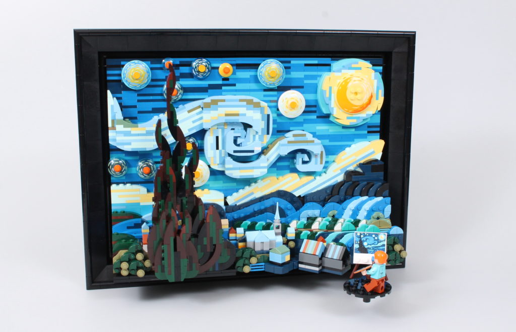 LEGO Ideas 21333 The Starry Night review 1 1024x660