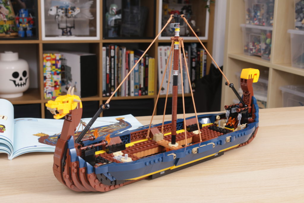 LEGO Creator 3 in 1 31132 Viking Ship and the Midgard Serpent review 12 1024x683