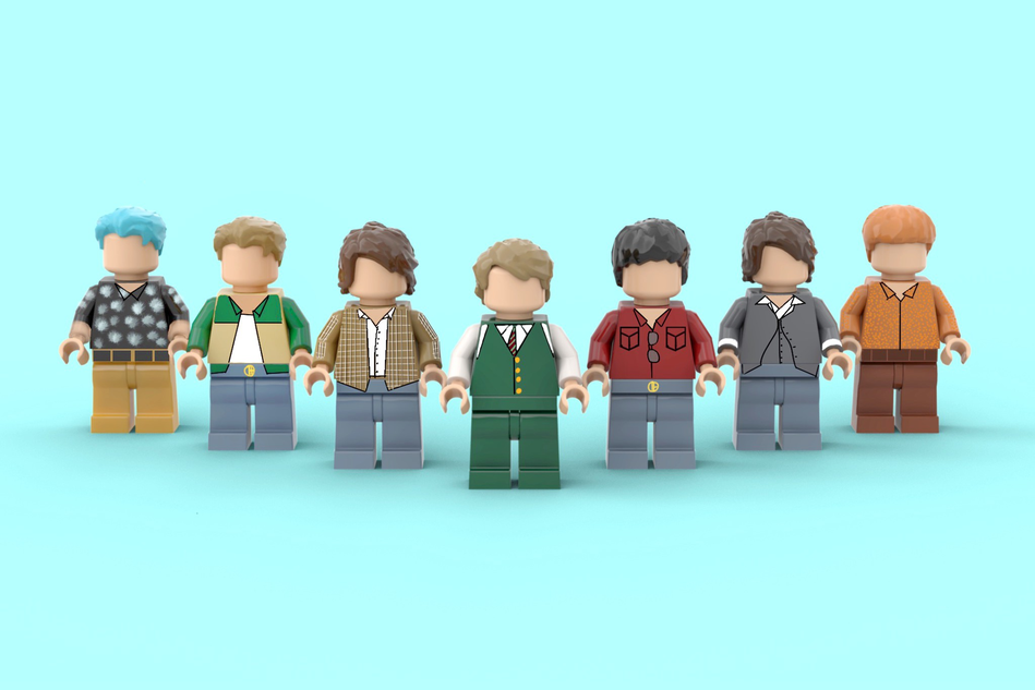 LEGO Ideas BTS minifigures
