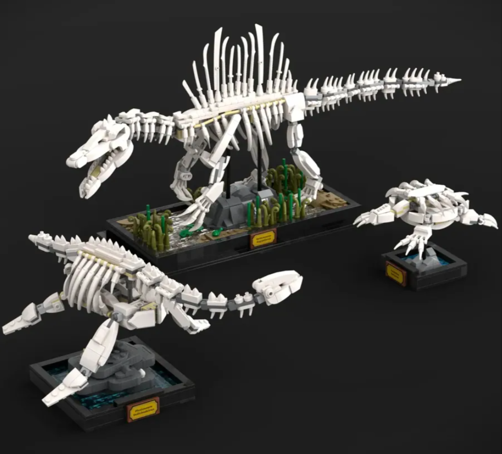 LEGO Ideas museum challenge runner up aquatic reptiles