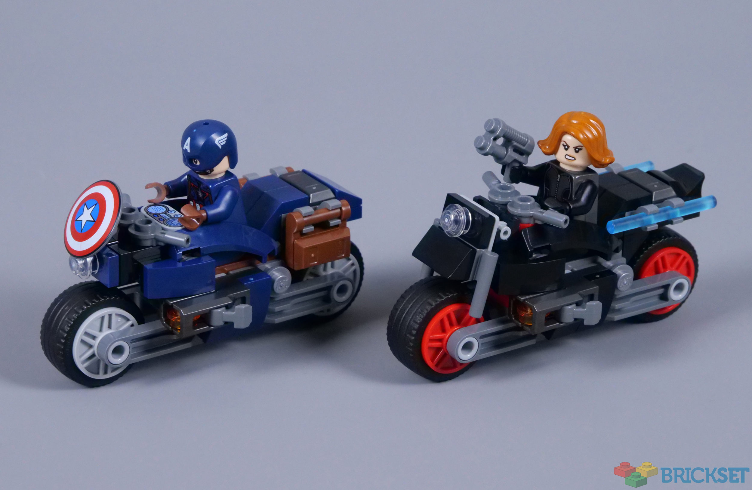 BRICKSET LEGO Marvel 76260 Black Widow Captain America Motorcycles review image