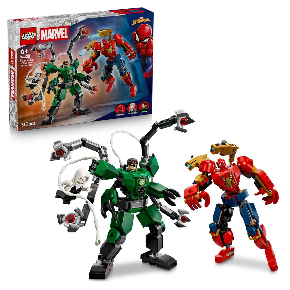 LEGO Marvel 76338 Mech Battle Spider Man vs. Doc Ock 8