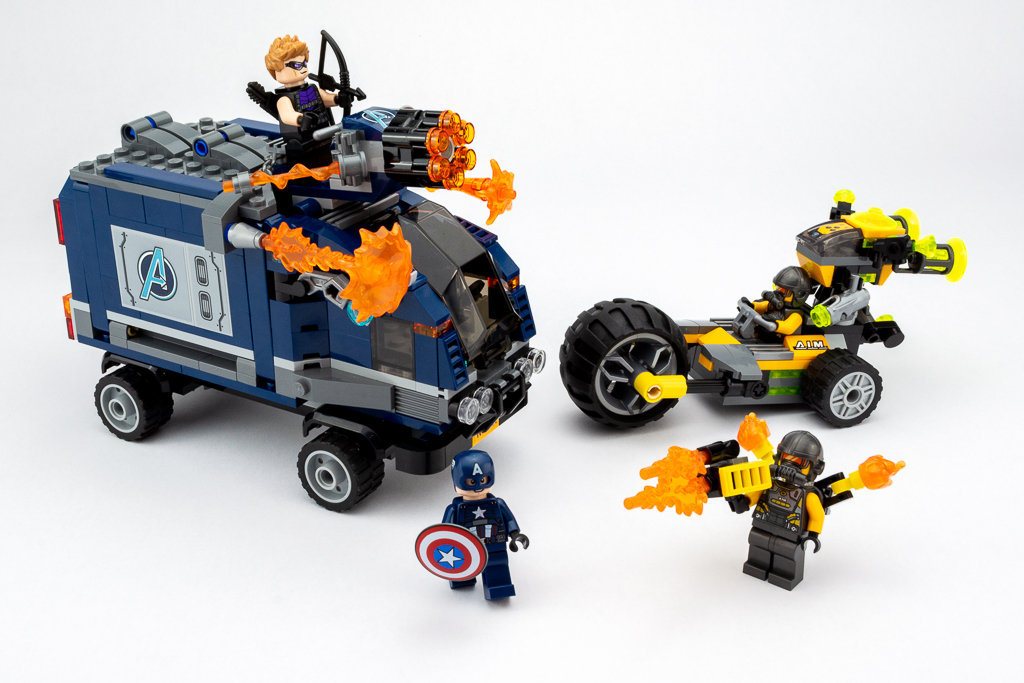 LEGO Marvel 76143 Avengers Truck Take-down review