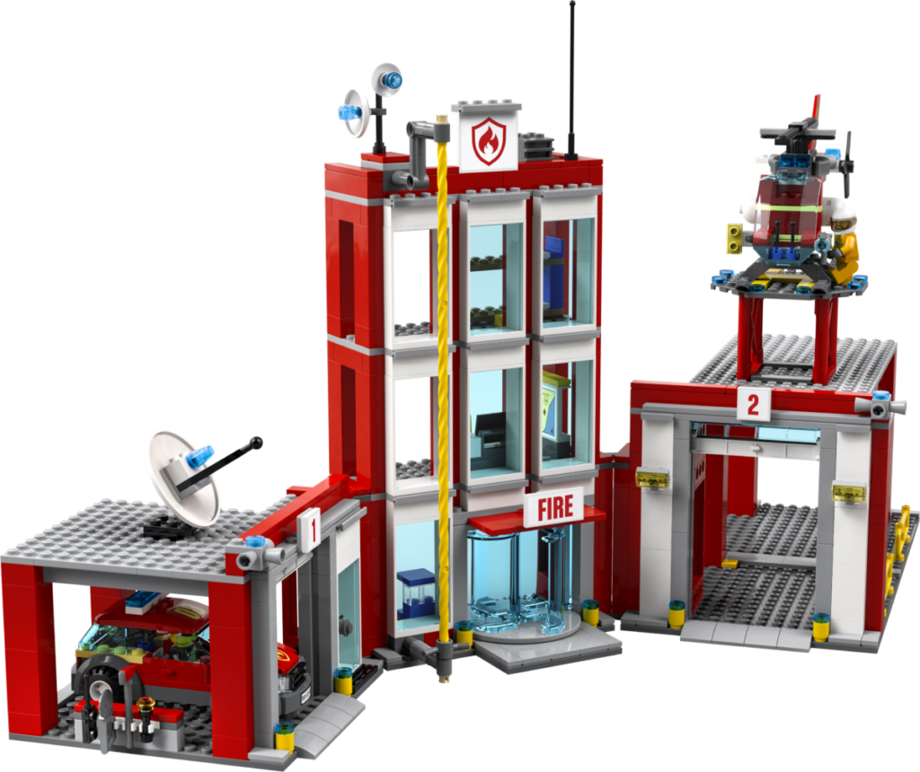 LEGO CITY 77944 Fire Station Headquarters 2 1024x860